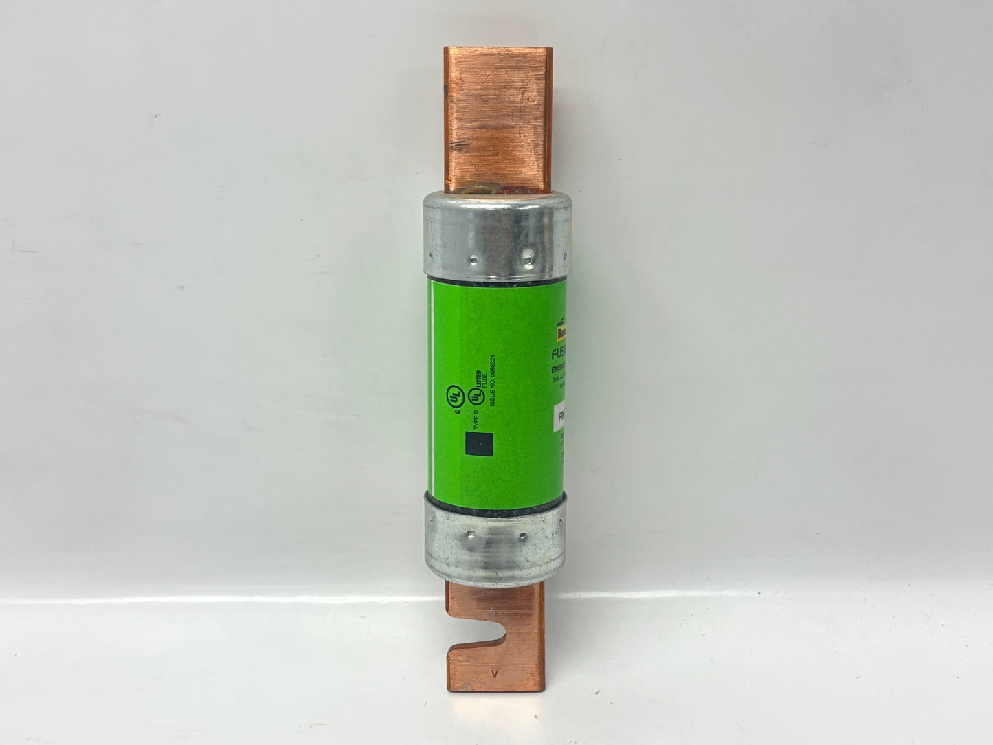 2PK Bussmann FRN‑R‑150 Dual-Element Time-Delay Fuse, 150 A, 250 V AC/125 V DC