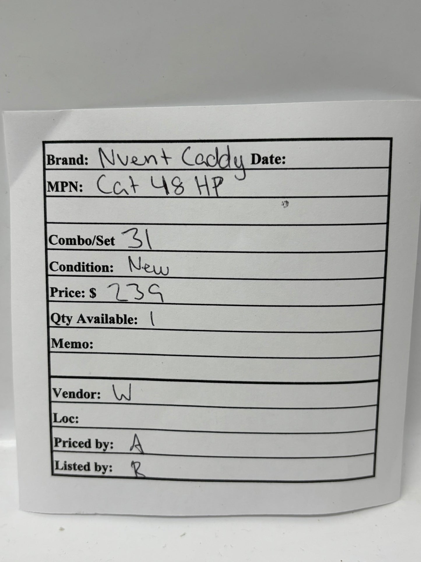 31 PK nVent Caddy CAT48HP High Performance 3 Inch j-Hook
