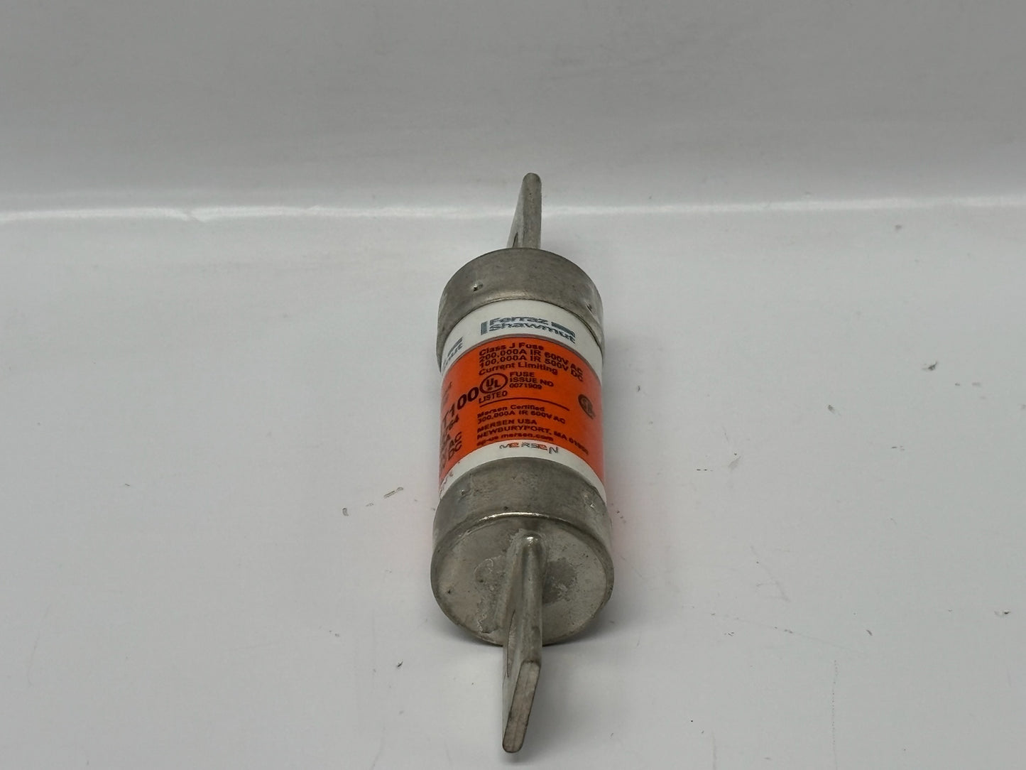 2 Pk Mersen AJT100 100A SmartSpot Class J Time-Delay Power Fuse