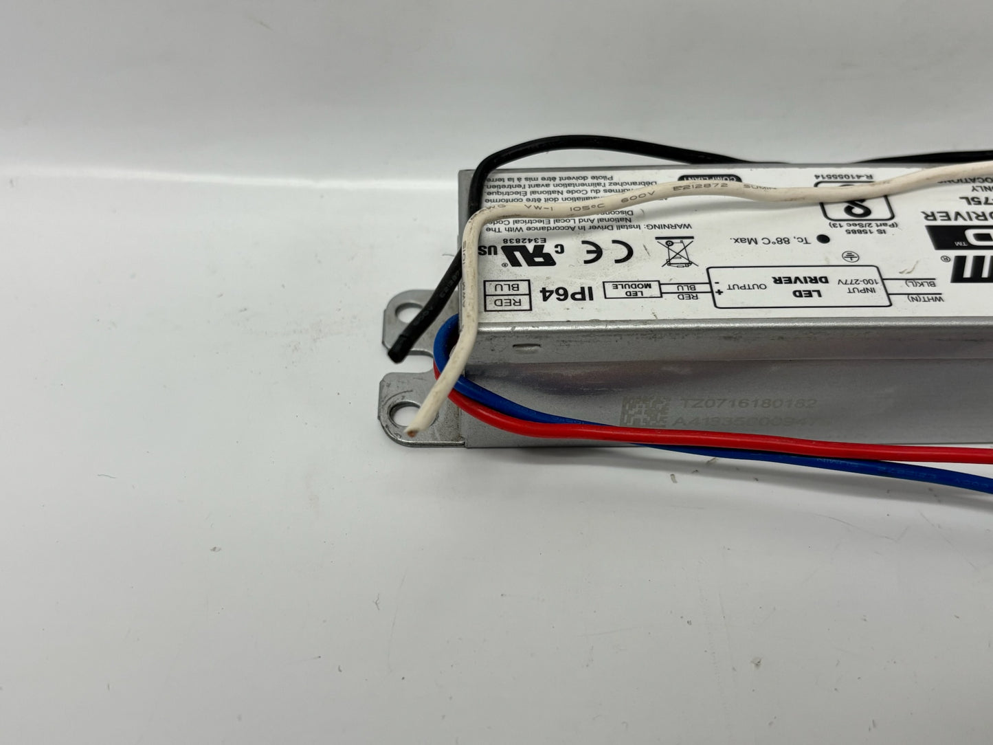 7 Pk Fulham T1UNV024V‑75L 75W Constant Voltage LED Driver