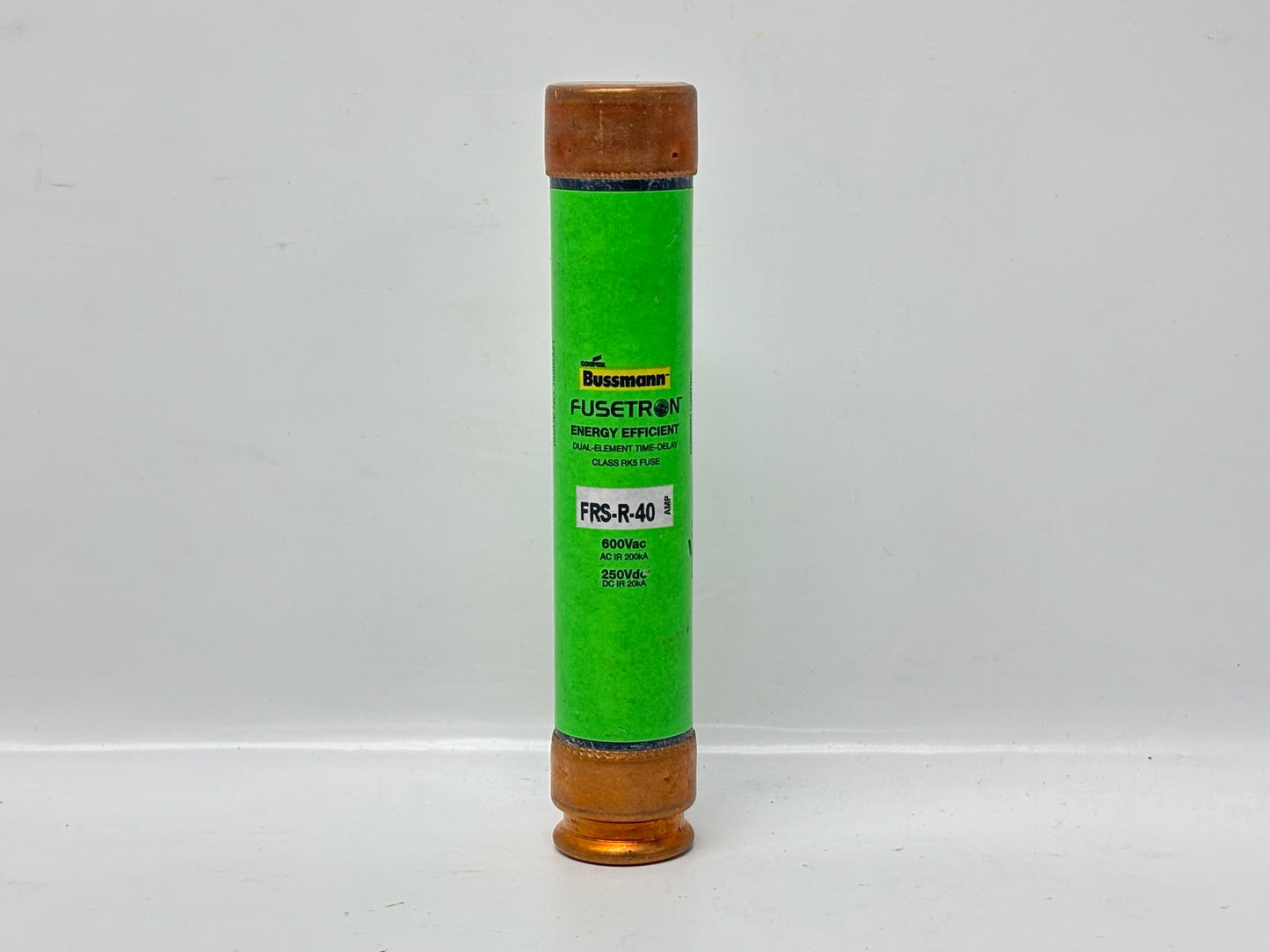 5PK Bussmann FRS-R-40 Class RK5 Dual-Element Time-Delay Fuse, 40 A