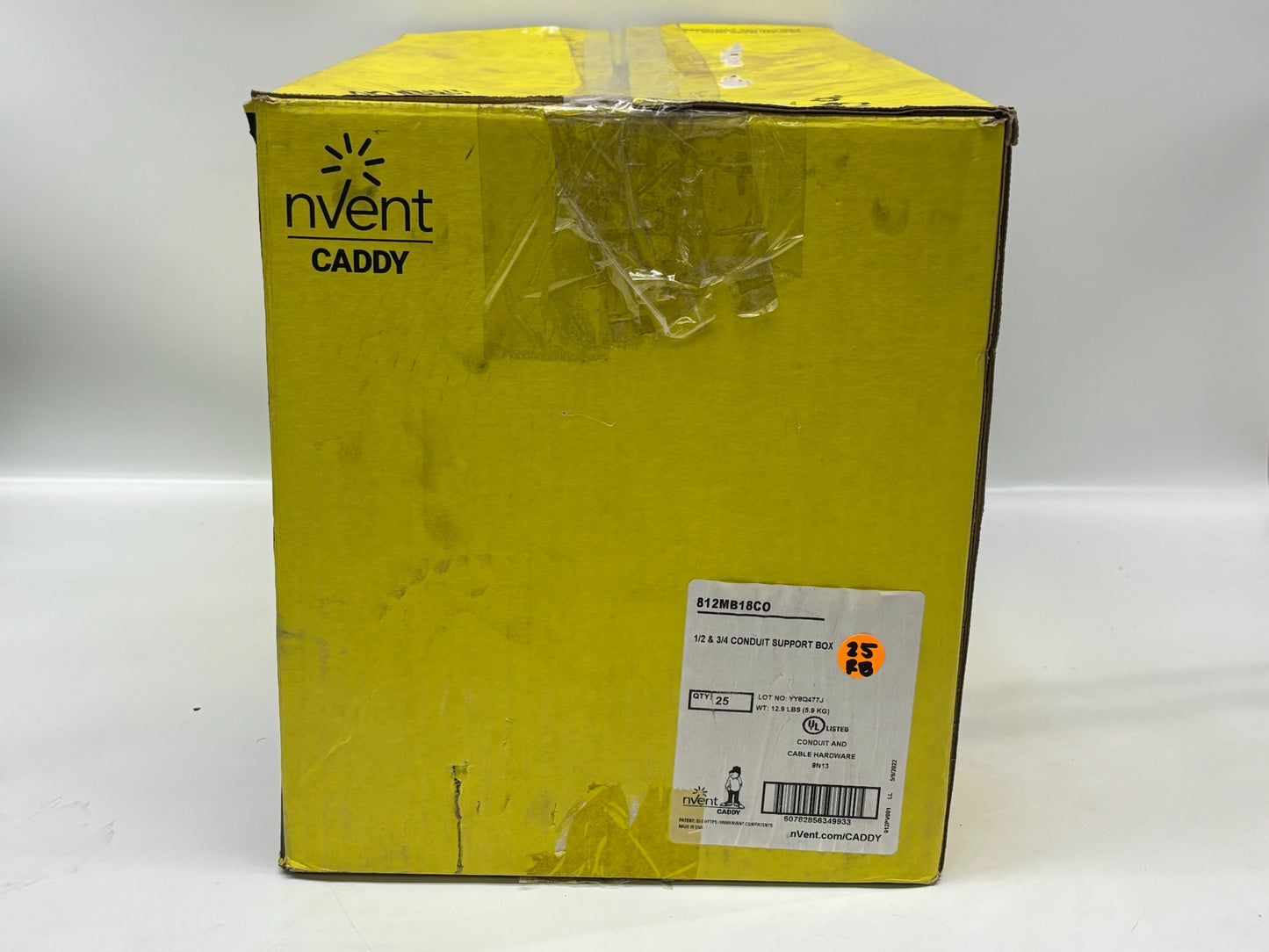 15 Pk nVent Caddy 812MB18C0 Box Hanger for 1/2 & 3/4 in Conduit