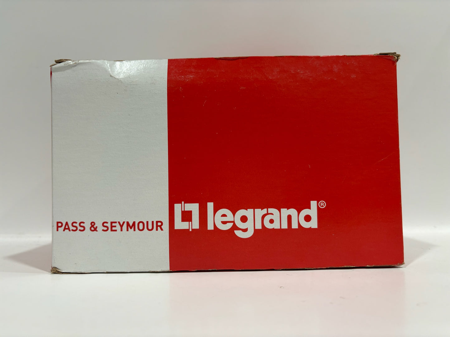 New 30 PC Legrand TP23-W 2-Gang Nylon Wall Plate, Blank, Box Mounted