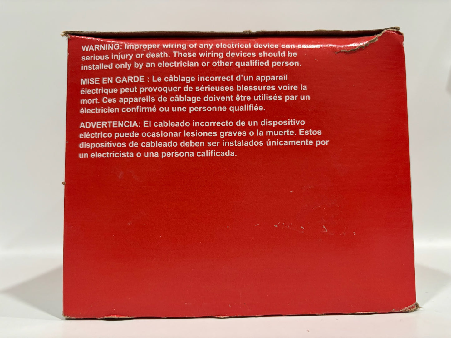 New 30 PC Legrand TP23-W 2-Gang Nylon Wall Plate, Blank, Box Mounted