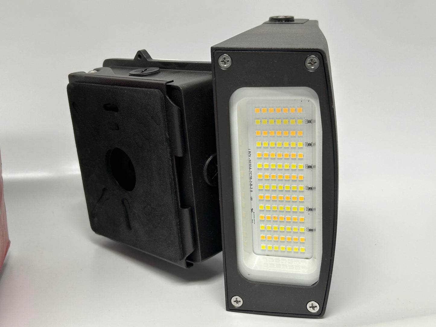 Lumark ASWPLED1S Small Adjust Slim LED Wall Pack Photocontrol 2000-4000 LUM