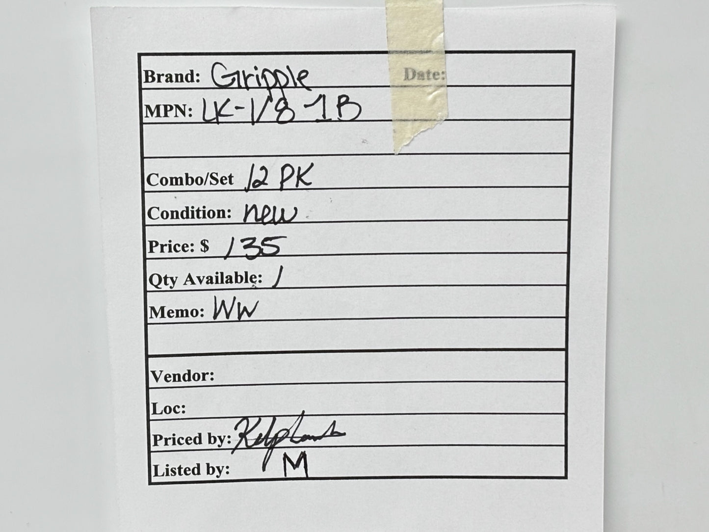 12PK Gripple Lockable Hanger – Heavy-Duty One-Time Cable Termination Clamp