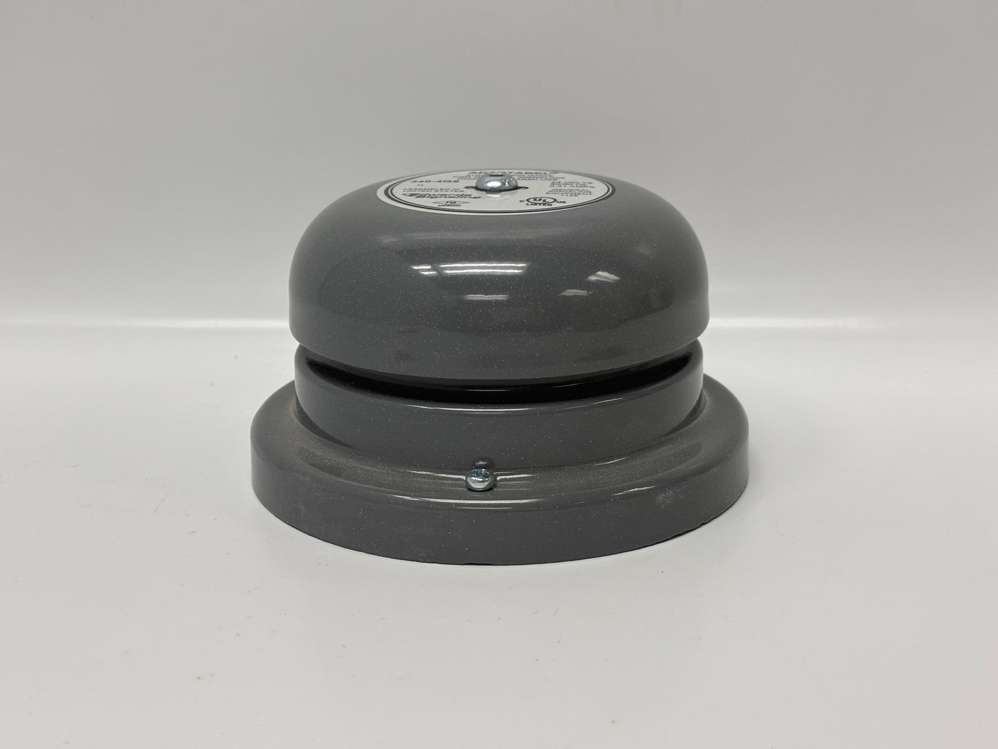 Edwards Signaling 340-4G5 4″ 24 VAC Vibrating Bell Audible Alarm Device