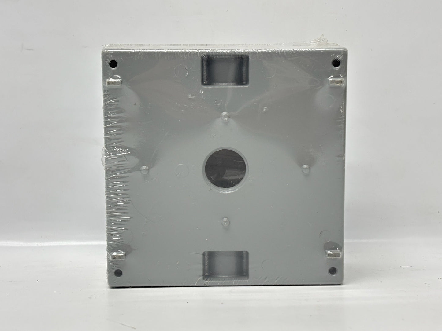 4PK Orbit 2B50-3 2-Gang Weatherproof Outlet Box – 2" Deep, Gray