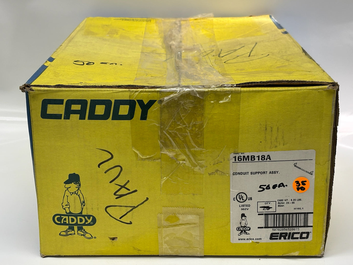 35 Pk nVent CADDY 16MB18A Conduit Support Assembly for 1” EMT and Boxes