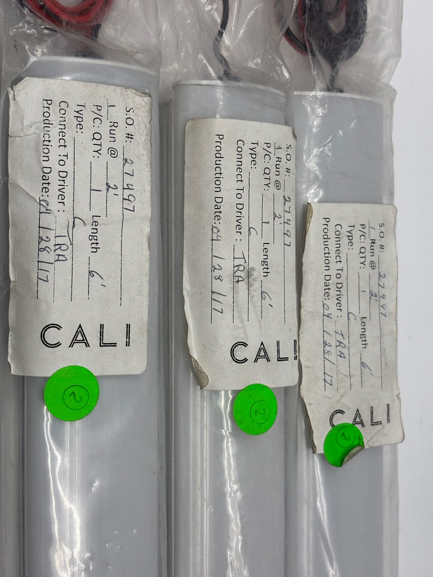 3 Pk Cali tra ALS210T-LPF alumLEDs Low Profile Frost Lens LED Linear Lighting