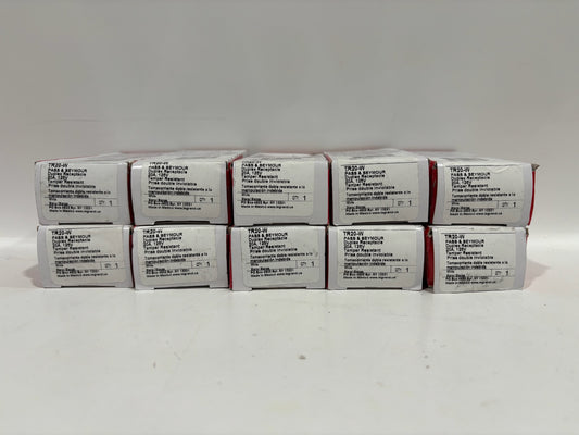 New 10PK Legrand TR20-W Tamper Resistant Duplex Receptacle 20A-125V