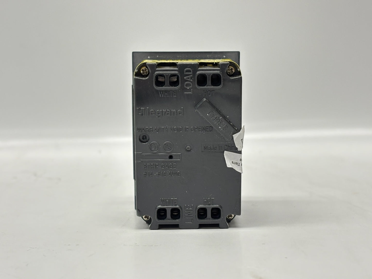 2PK Legrand adorne 15A Tamper-Resistant GFCI Outlet – Graphite AGFTR2152G4
