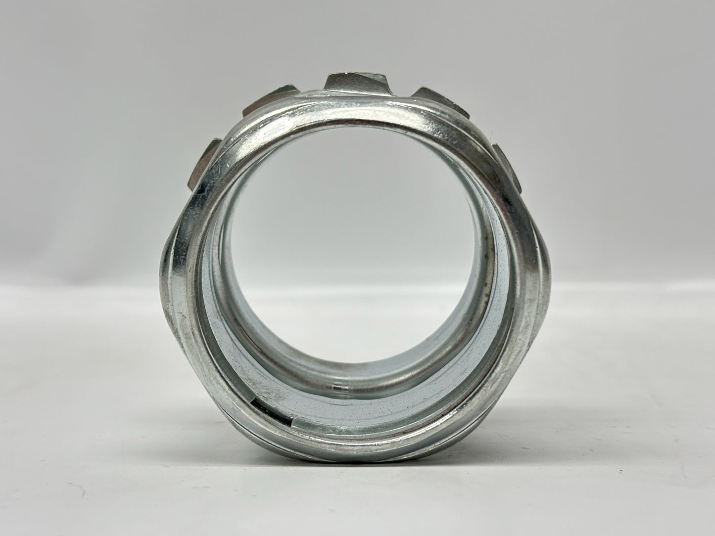 5PK Konkore CC200 Compression Connector – 2" Threadless Rigid, Zinc Plated