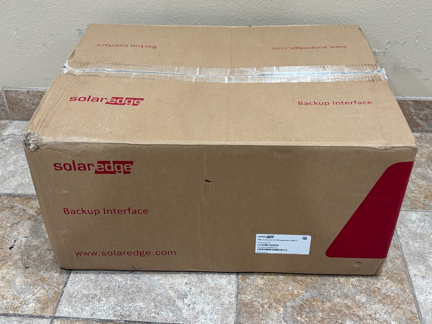 SolarEdge Backup Interface BI-EUSGN-03 for Home Energy Hub Systems