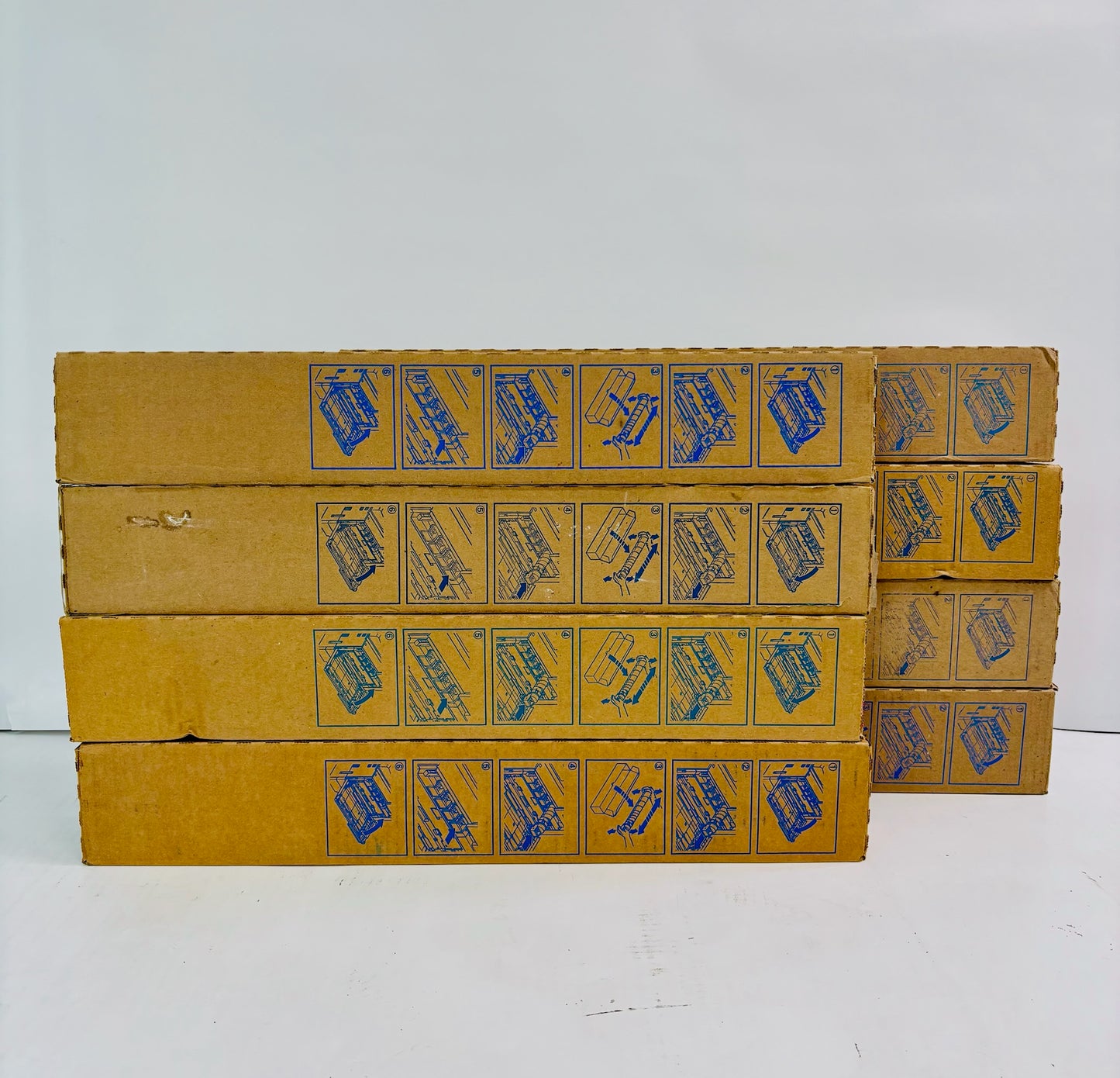 8 Genuine Konica Minolta BH 300i, 360i Cyan, Magenta, Yellow & Black Toner TN328