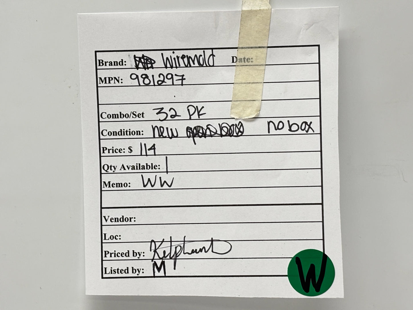 32PK Wiremold 981297 Link Strap Hardware Kit