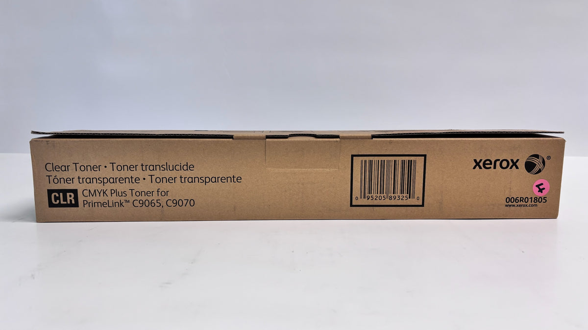 Genuine Xerox PrimeLink Color Printer C9065, XC907 Clear Toner 006R01805
