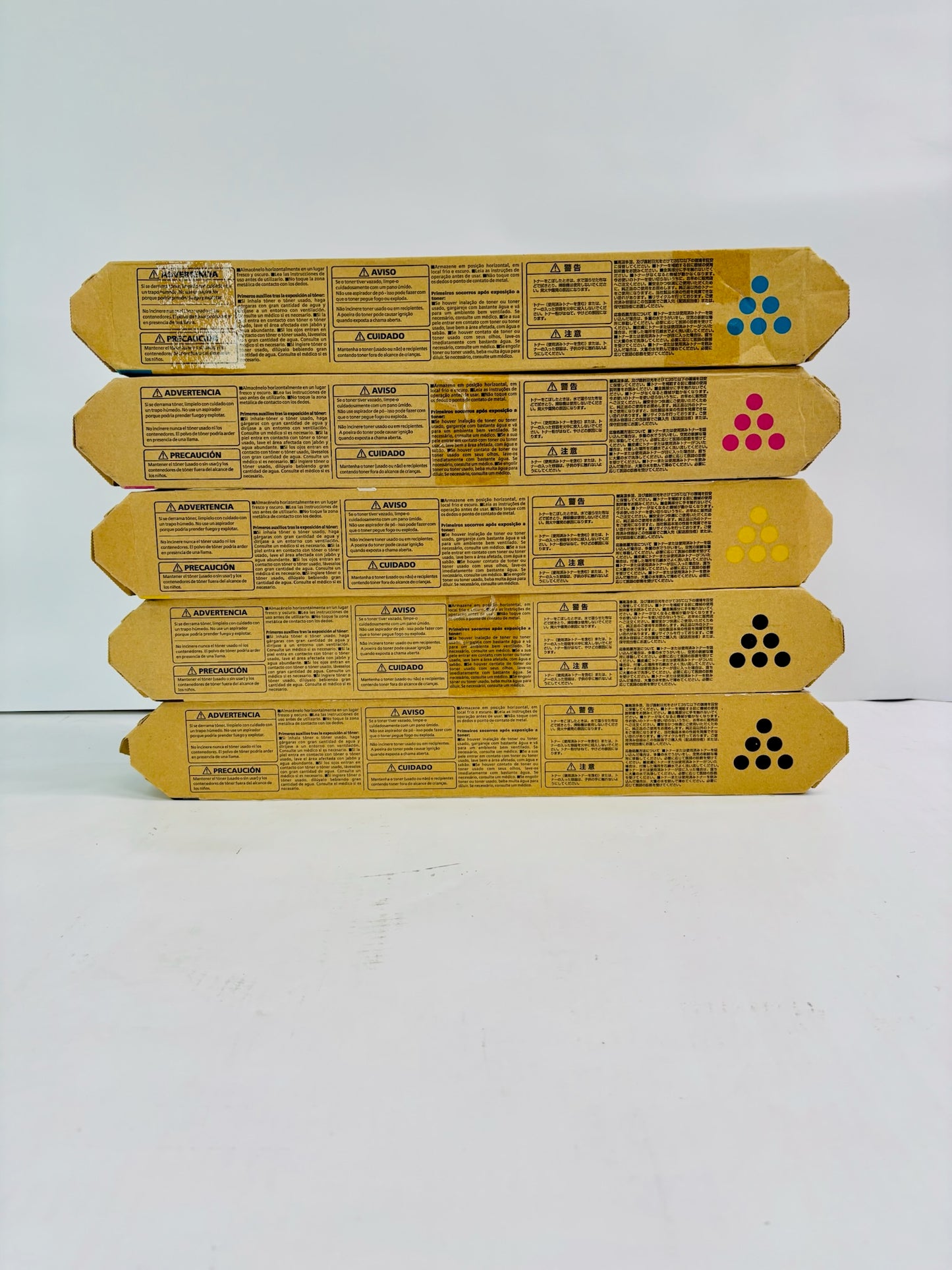 5 Cosmetic Genuine Ricoh IMC400F,C400SRF CMYKK Toner 842370,842371,842372,842373