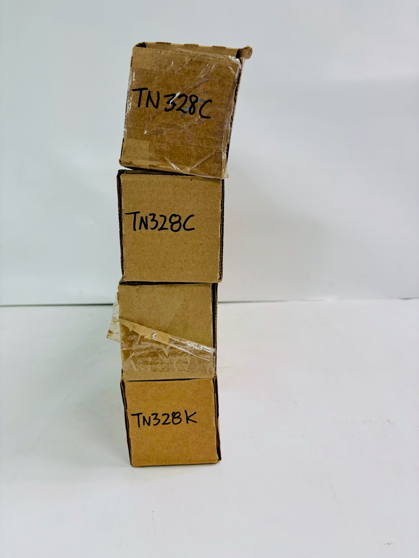 4 Genuine Konica Minolta BH 300i, 360i Cyan, Yellow & Black Toner TN328