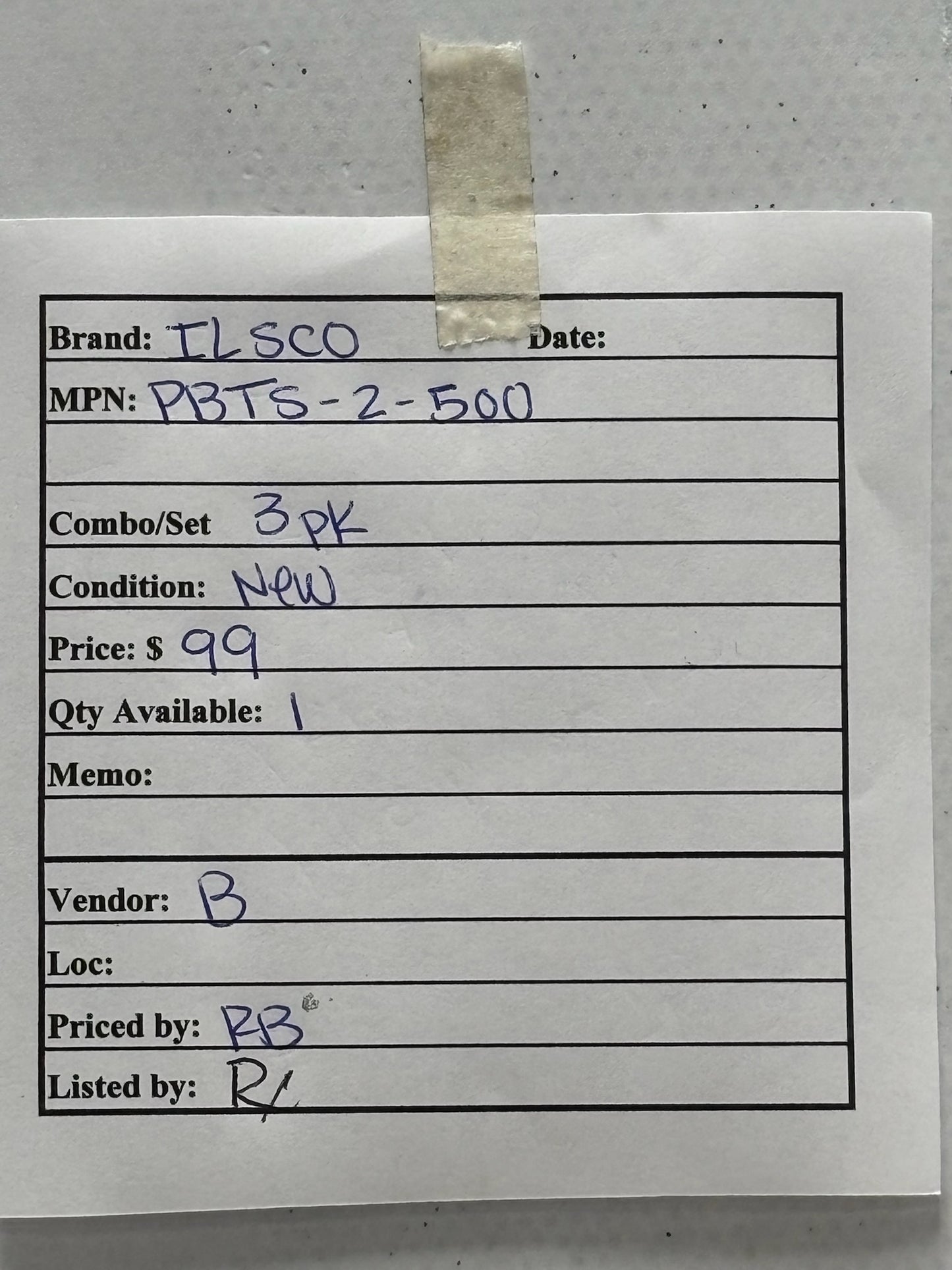 3 Pk ILSCO PBTS-2-500 Nimbus Insulated Multi-Tap Connector 4–500 AWG