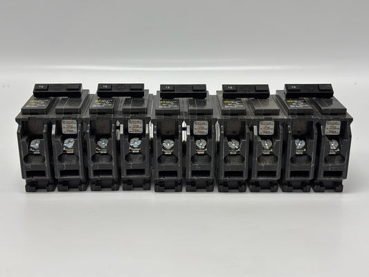 5 Pk Square D HOM215CP 15 A Single-Pole Type HOM Plug-On Circuit Breaker