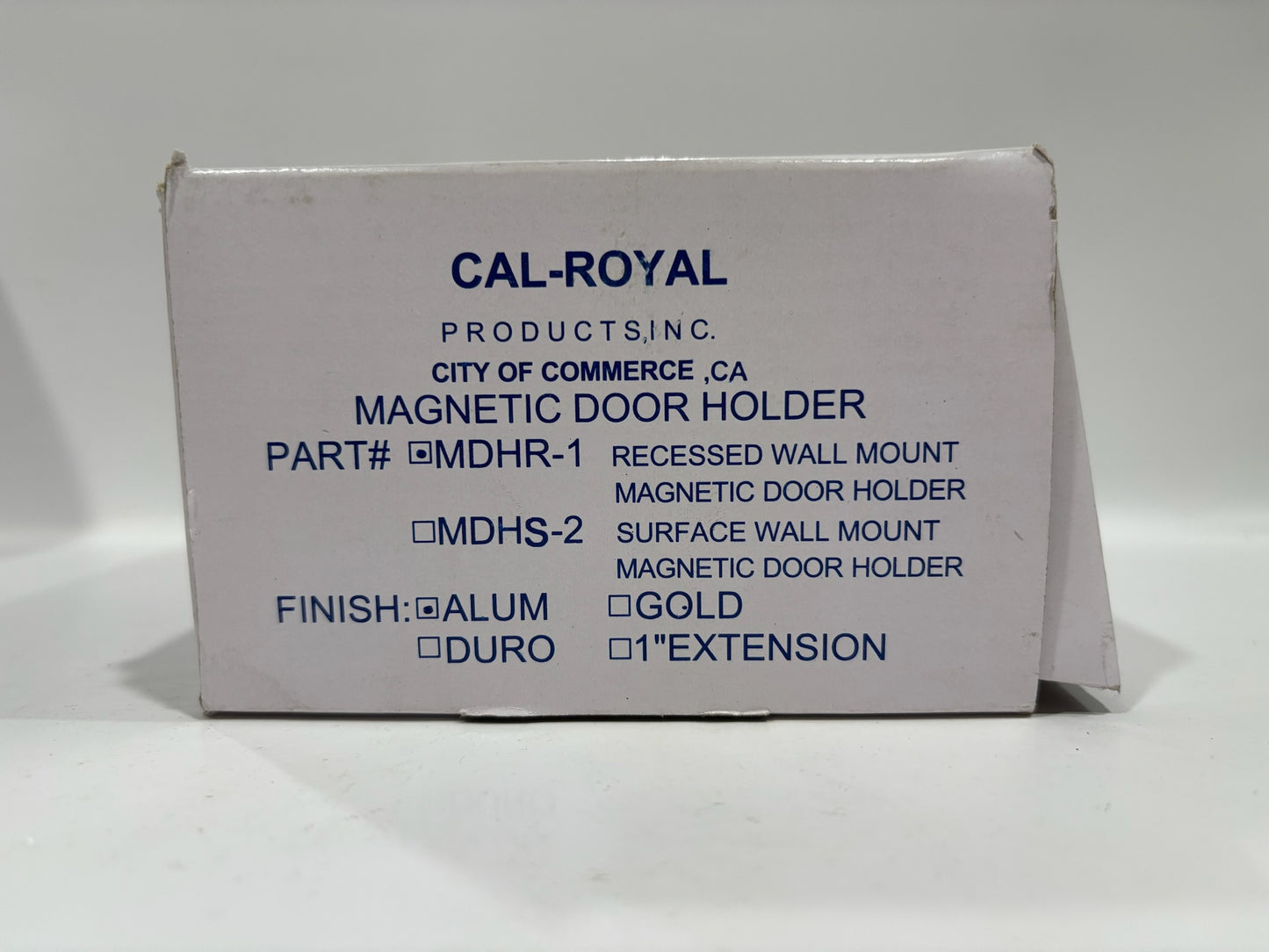 New 3PK Cal Royal MDHR-1 Magnetic Door Holder 24V DC or 120V AC