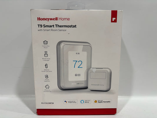 New Open HoneyWell T9 Smart Thermostat With Room Sensor