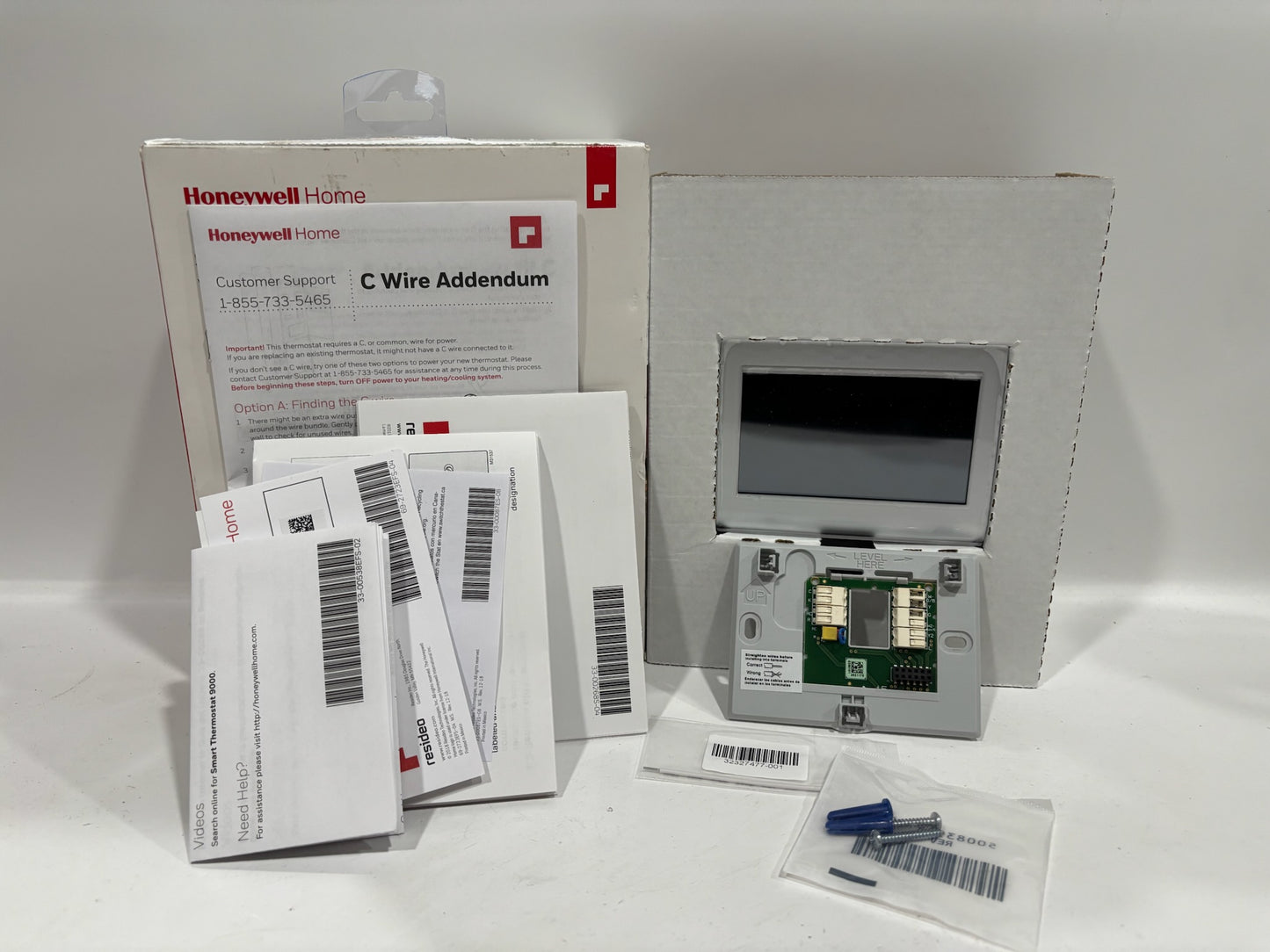 New Open Honeywell RTH9585WF Smart Color Thermostat w/ Color Background