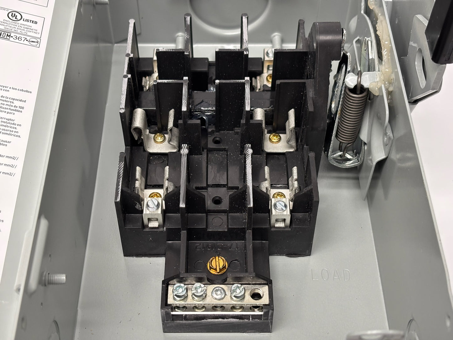 Eaton DG221NRB General Duty Non-Fusible Safety Switch 30A 240V NEMA 3R