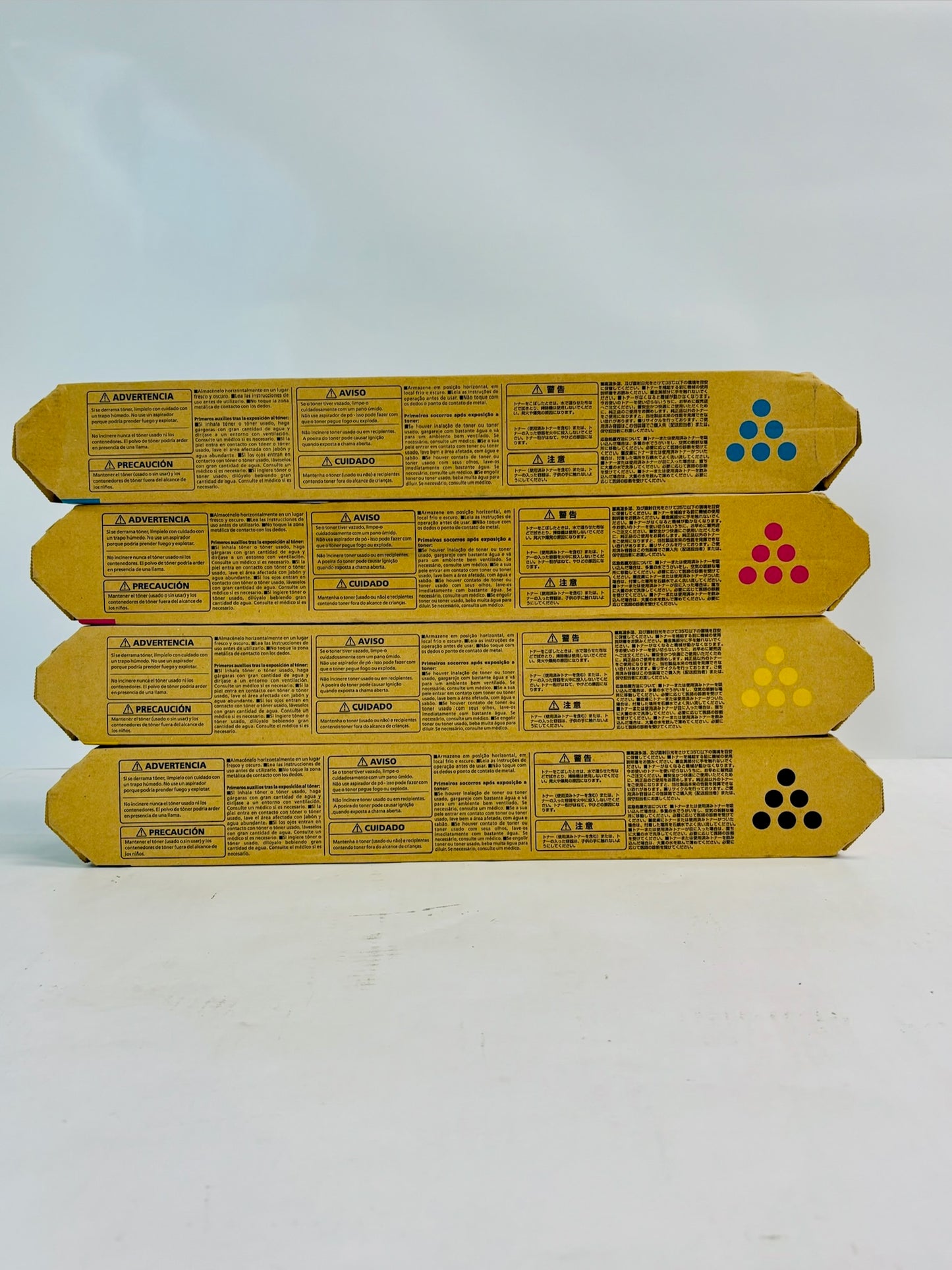 4 Genuine Ricoh IM C400F, C400SRF CMYK Toner 842370,842371,842372,842373
