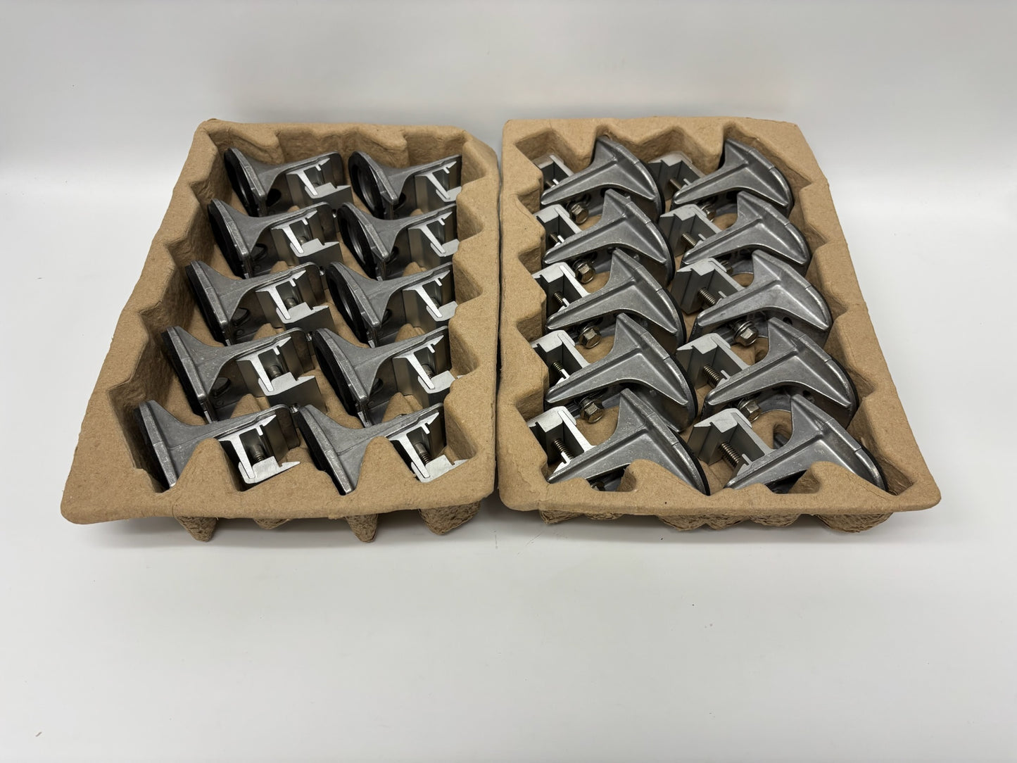 20 Pk SnapNrack 242-02163 Ultra Rail SpeedSeal Foot Silver Roof Mount Accessory