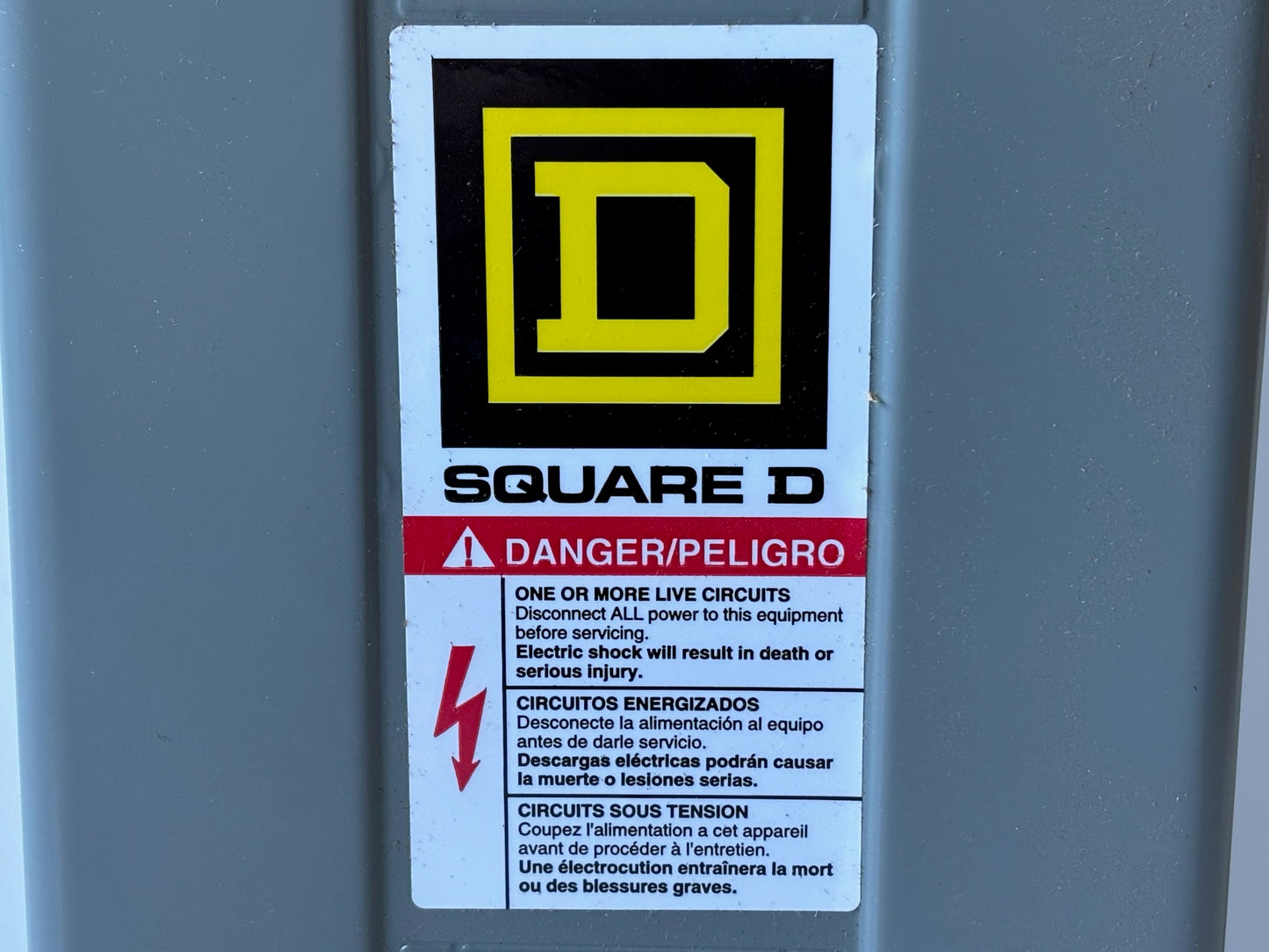 Square D 8502SAG12V02S NEMA Type S 3-Pole Contactor (110/120 V Coil)