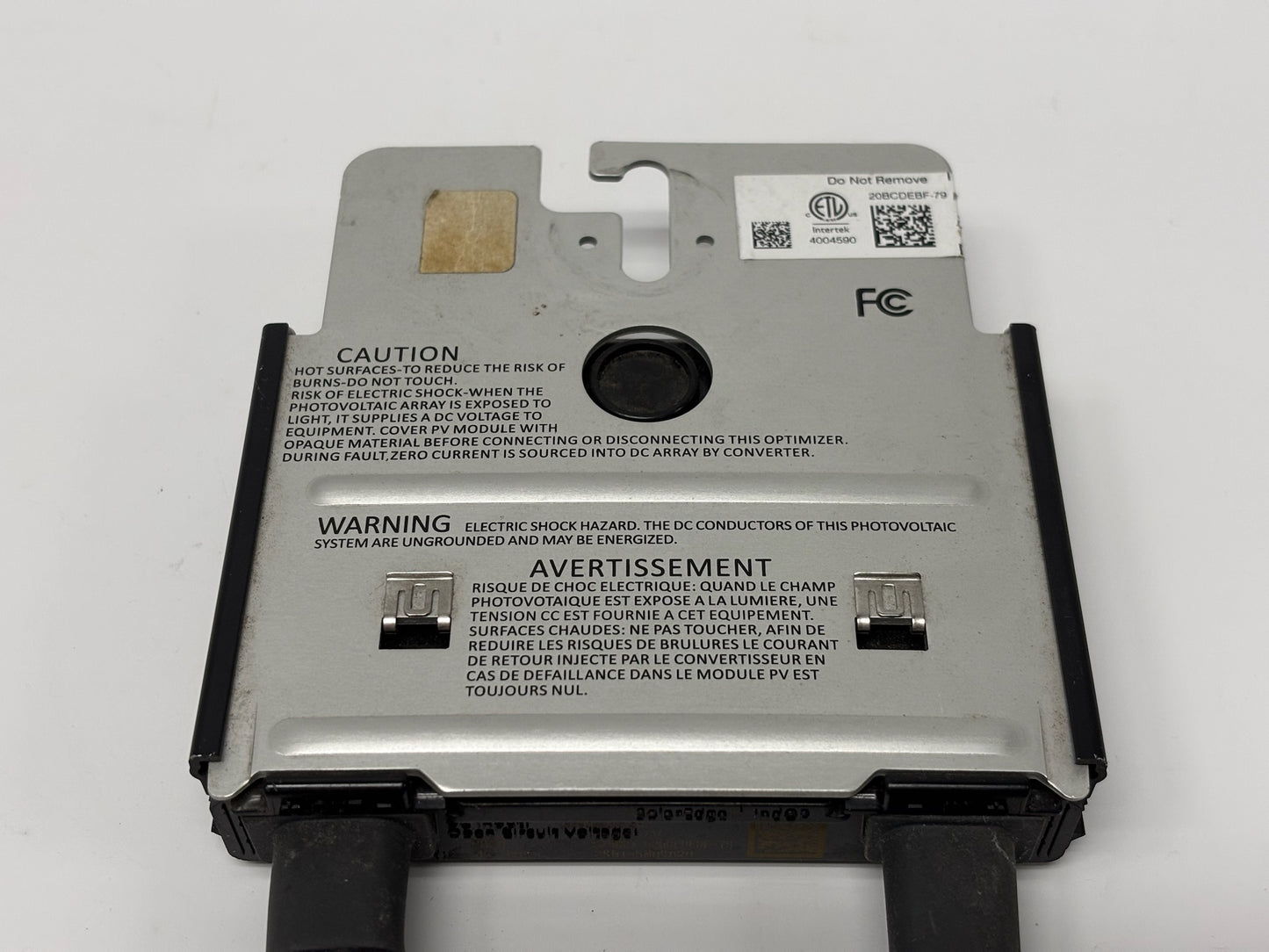 SolarEdge U650 Power Optimizer 650W MC4 Module-Level PV Performance Booster