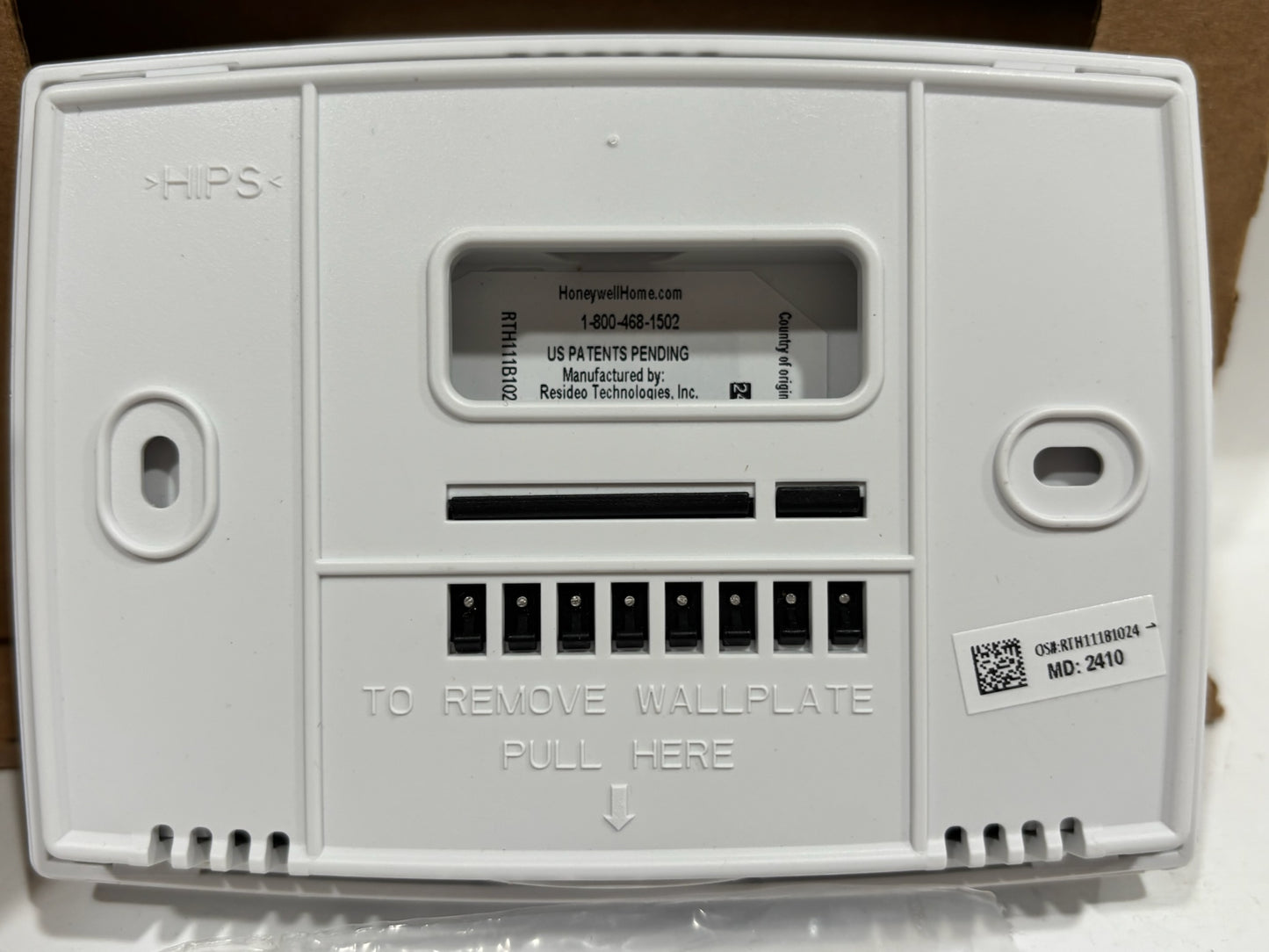 New Open 10PK HoneyWell RTH111B1024 Non-Programmable Thermostat