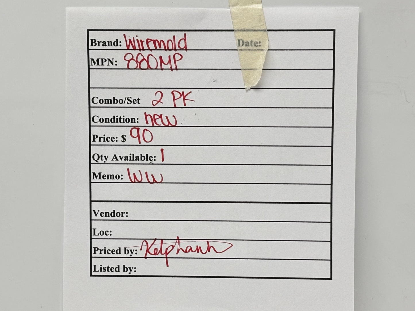 2PK Legrand Wiremold 880MP Non-Metallic Rectangular Floor Box