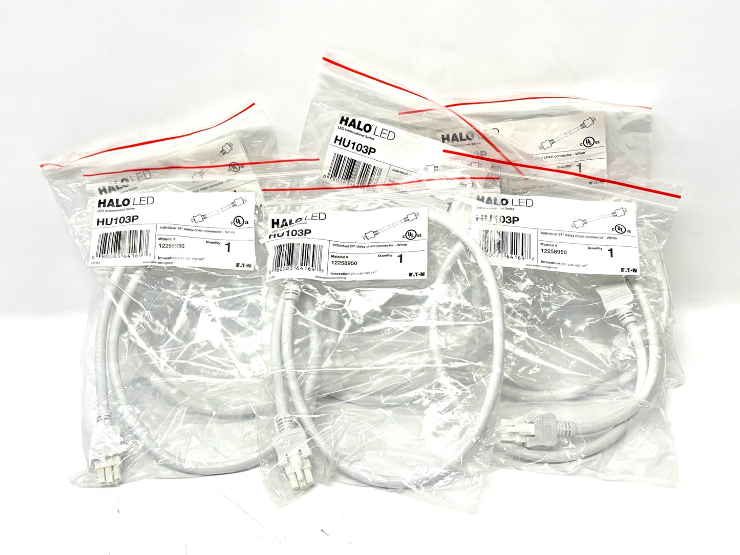 6PK Halo HV103P LED 24″ Daisy-Chain Connector