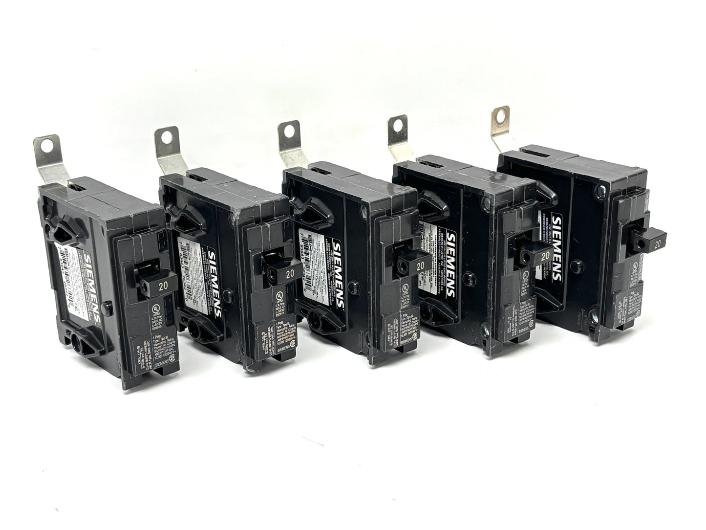 5PK Siemens B120 Circuit Breaker 20 A 120 V 1-Pole
