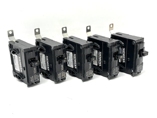 5PK Siemens B120 Circuit Breaker 20 A 120 V 1-Pole