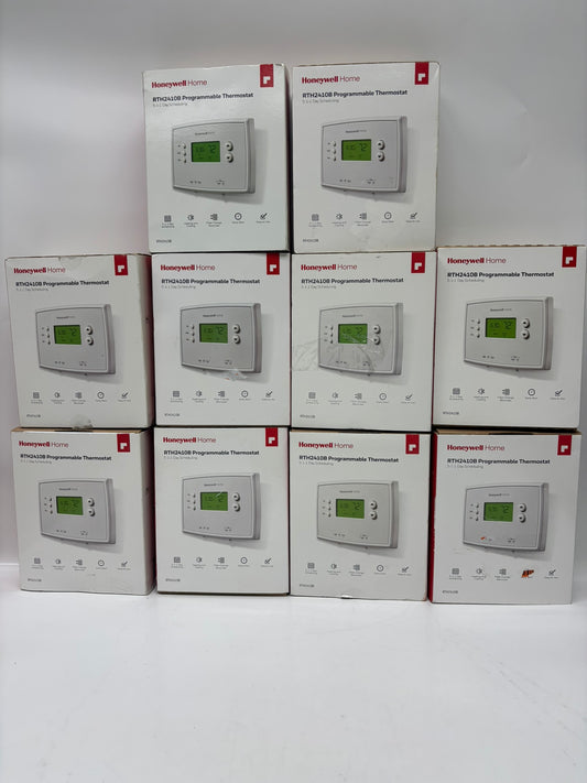 New Open 10PK HoneyWell RTH2410B Programmable Thermostat