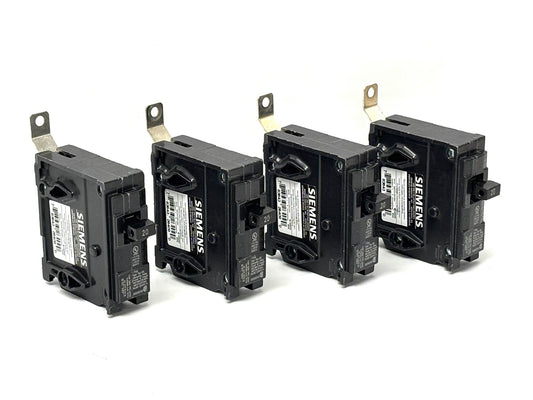 4PK Siemens B120HH 20 A 1‑Pole 120 / 240 V Bolt‑On Molded Case Breaker