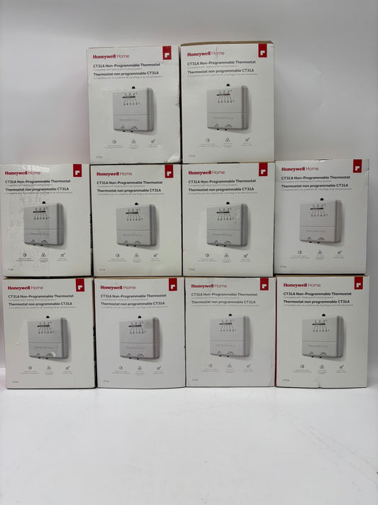 New Open 10PK HoneyWell CT31A Non-Programmable thermostat