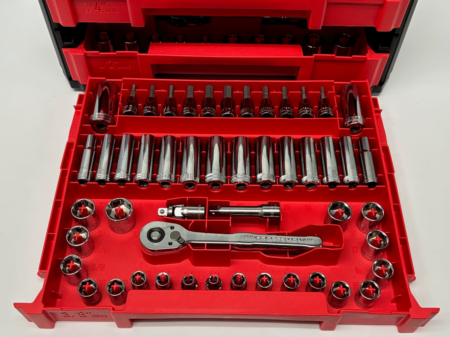 CRAFTSMAN CMMT45242 VERSASTACK 242-Piece Standard & Metric Mechanics Tool Set