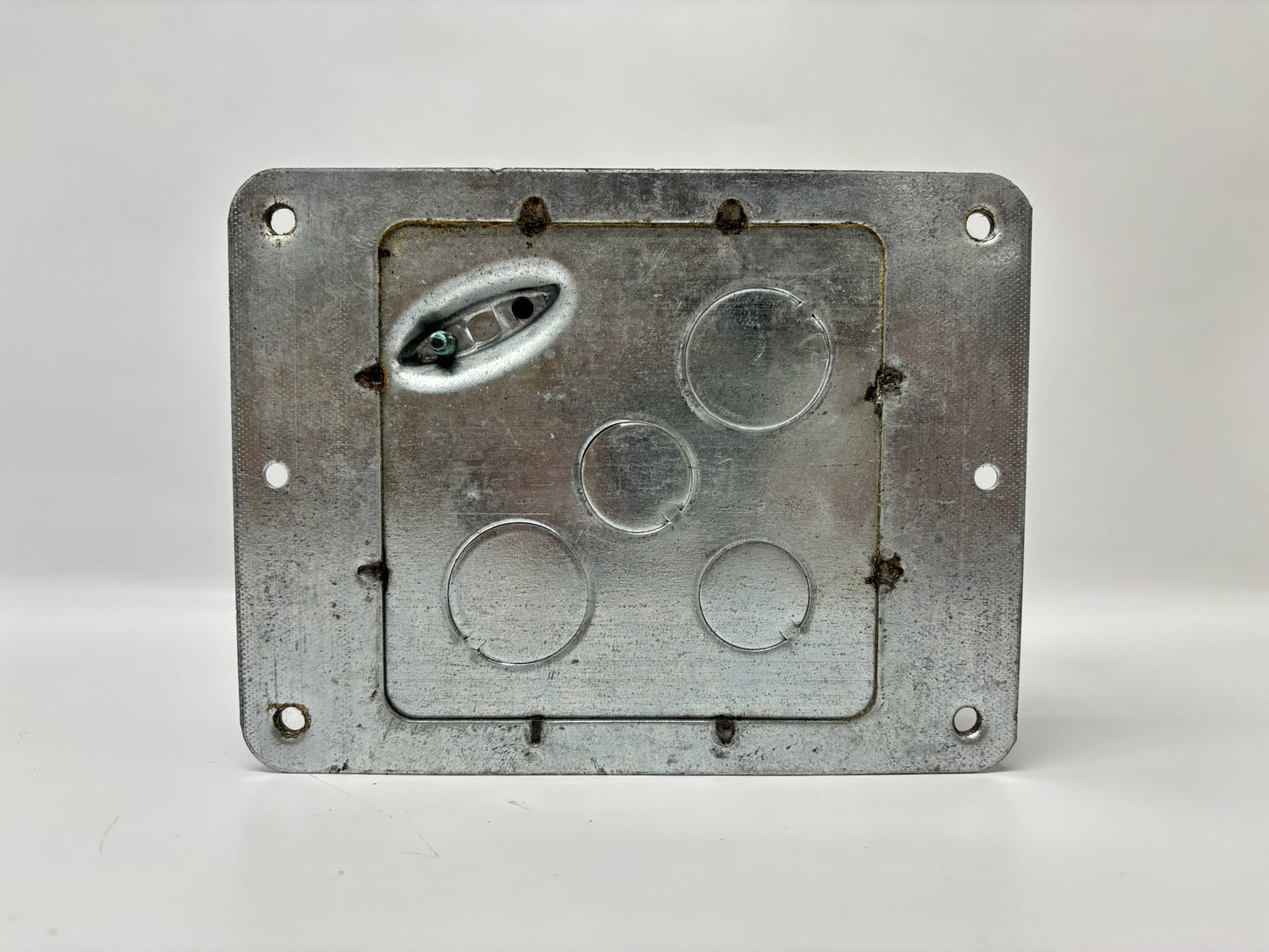 Steel City 68‑D 1‑Gang Deep Flush Service Floor Box (60 cu in)