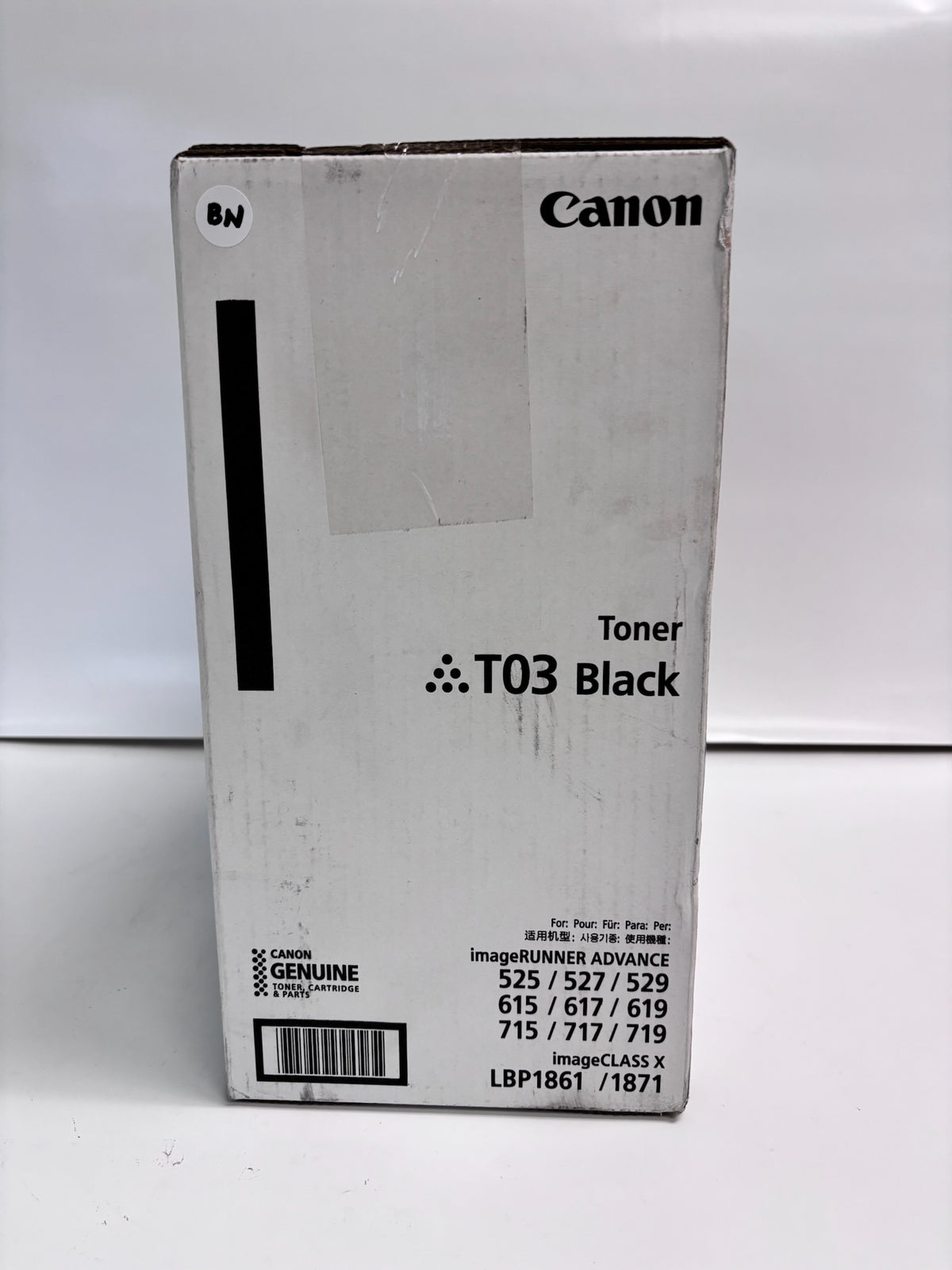 Genuine Canon iR ADVANCE 525iF II,525iF III Black Toners T03 (2725C001)