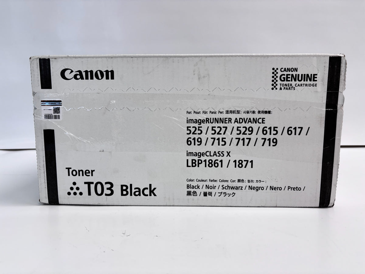 Genuine Canon iR ADVANCE 525iF II,525iF III Black Toners T03 (2725C001)
