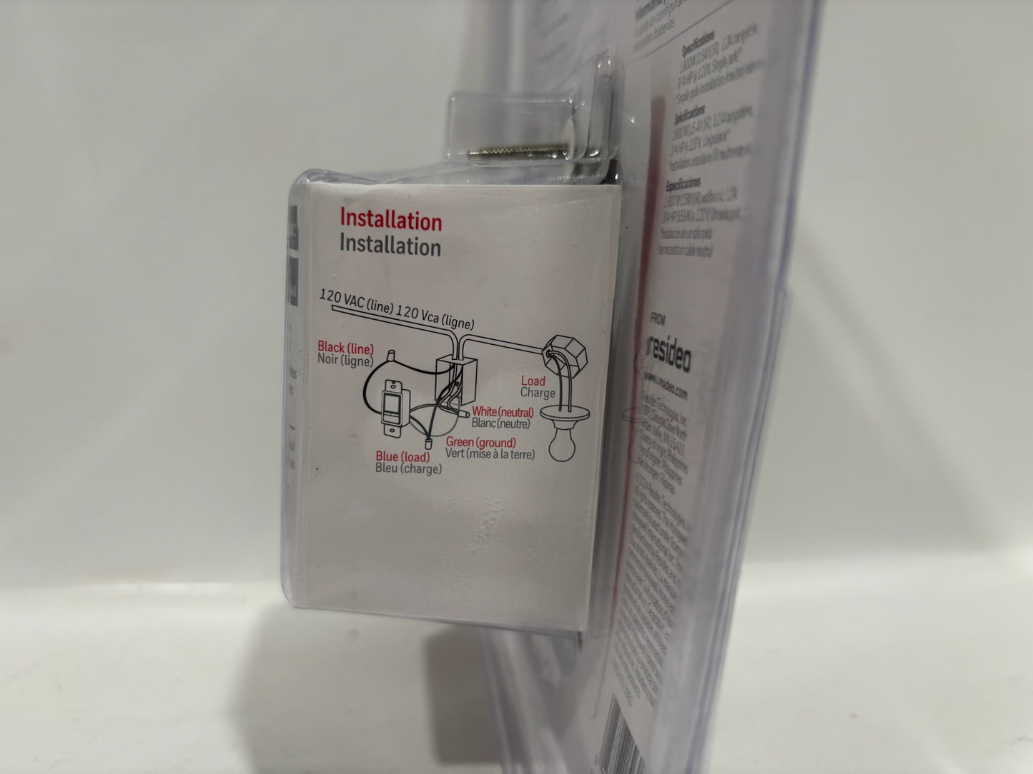 New Open 3PK HoneyWell RPLS740B 7-Day Solar Programmable Switch