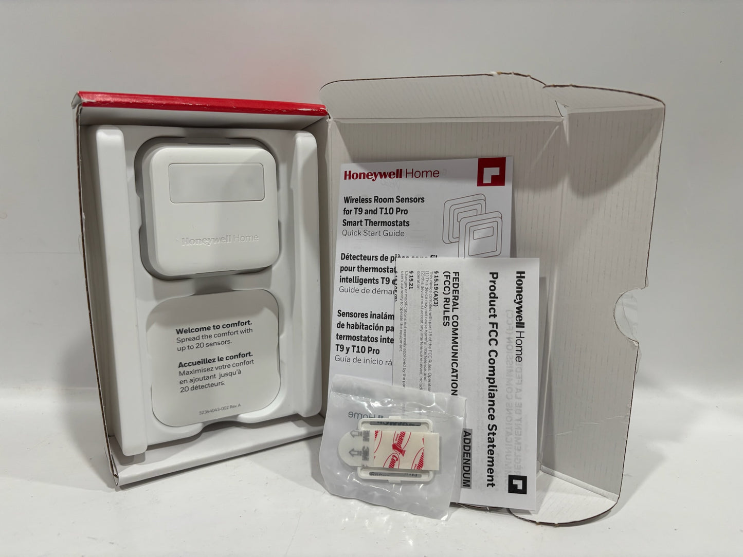 New Open 2PK HoneyWell RCHTSENSOR, T9 & T10 Smart Sensor
