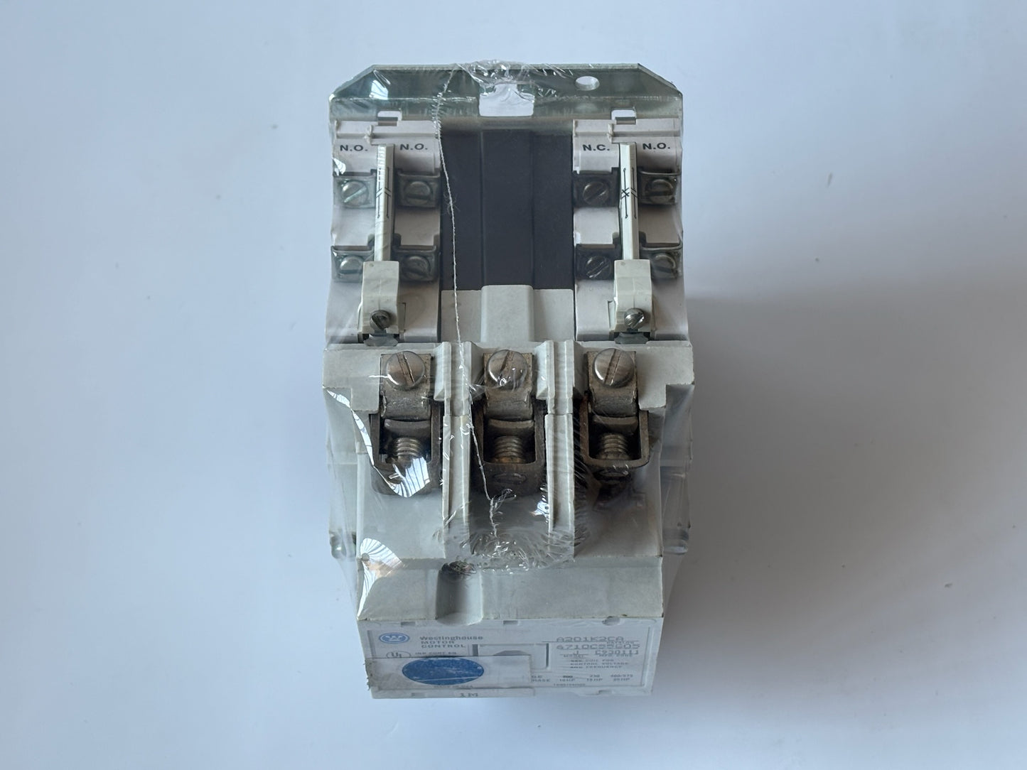 Westinghouse A201K2CA Lighting Contactor 2-Pole 120V Coil NEMA Size 1