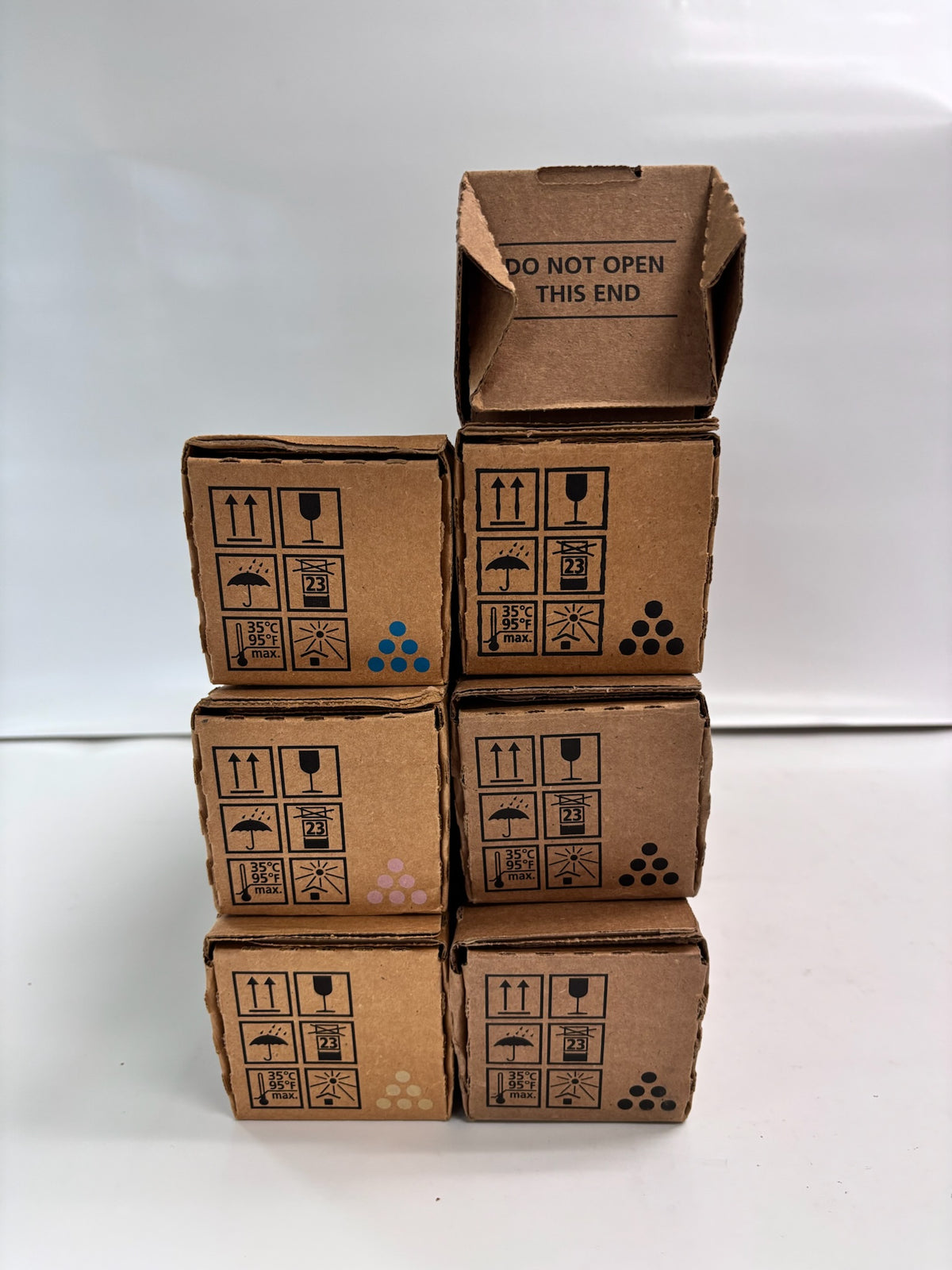 7 Genuine Ricoh IMC3500,C3000 CMYKKKK Toners 842251, 842252, 842253, 842254