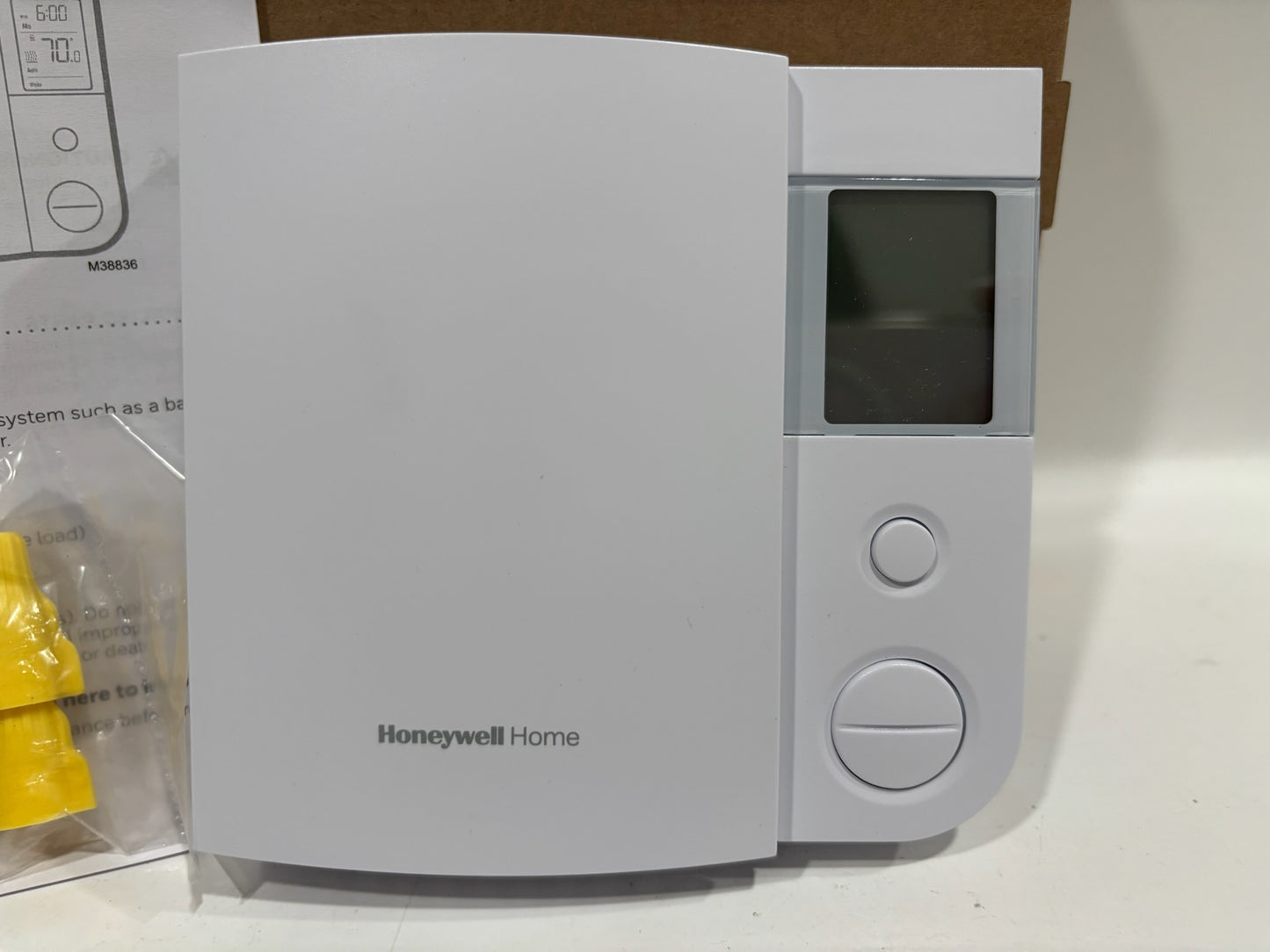 New Open 2PK HoneyWell RLV4305A Programmable Electric Heat Thermostat